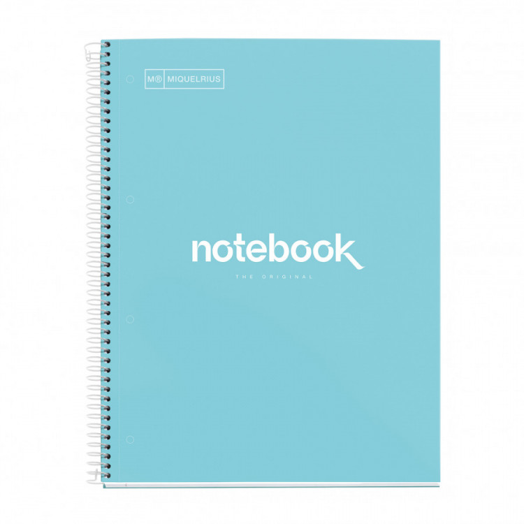 NOTEBOOK SP. A4 ECO EMOTION BLEU CIEL 80F