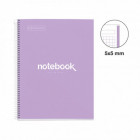 NOTEBOOK SP. A4 ECO EMOTION LAVANDE 80F