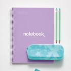 NOTEBOOK SP. A4 ECO EMOTION LAVANDE 80F