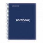 NOTEBOOK spirale A4 PP EMOTION MARIN 80F