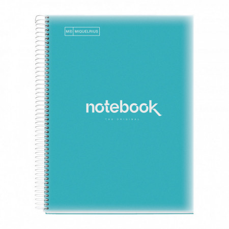 NOTEBOOK spirale A4 PP EMOTION CIEL 80F