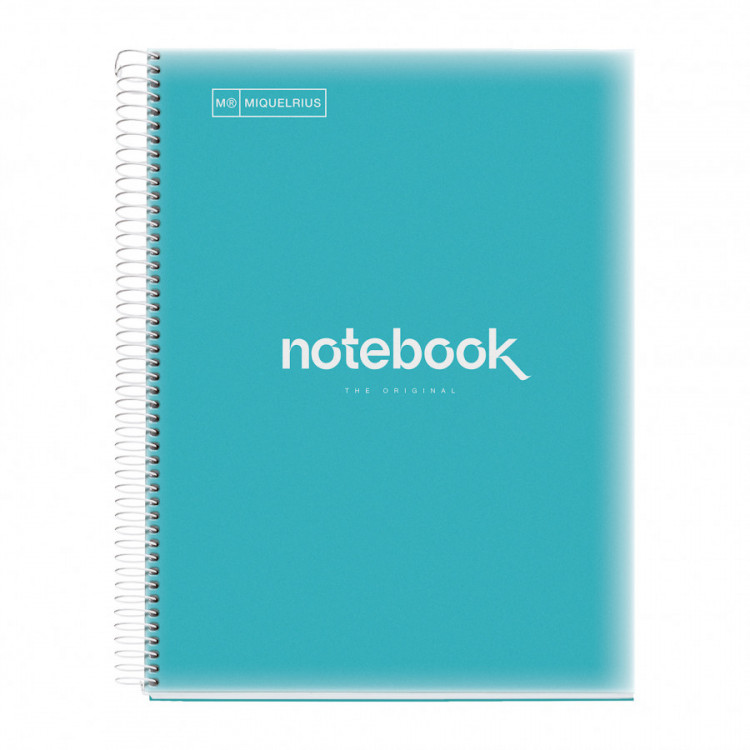 NOTEBOOK spirale A4 PP EMOTION CIEL 80F