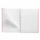NOTEBOOK spirale A4 PP EMOTION ROSE 80F