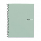NOTEBOOK spirale A4 AV AQUAMARINE 80F