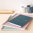 NOTEBOOK spirale A4 AV AQUAMARINE 80F