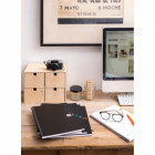 NOTEBOOK spirale A5 PP BLEU MARINE 80F