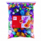 Pompons aux couleurs brillantes - format MAXI, 400 u.