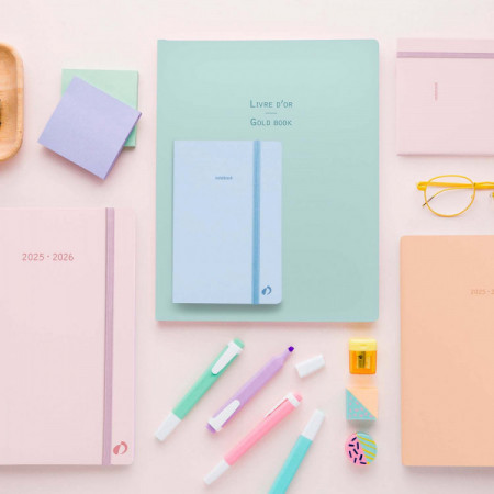 AGENDA 15X21 PLAN NOTE PASTEL ROSE