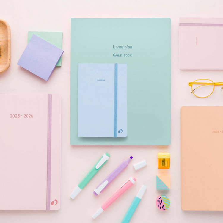 AGENDA 15X21 PLAN NOTE PASTEL ROSE