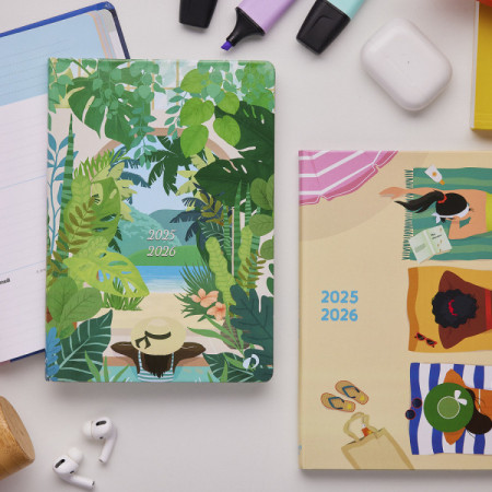 AGENDA 15X21 HEBDO COLOR CANOPY JUNGLE