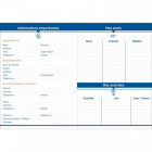 Cahier de textes 15x21 Mes potes
