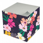 Bloc cube FANTAISIE 9x9x8cm 610F