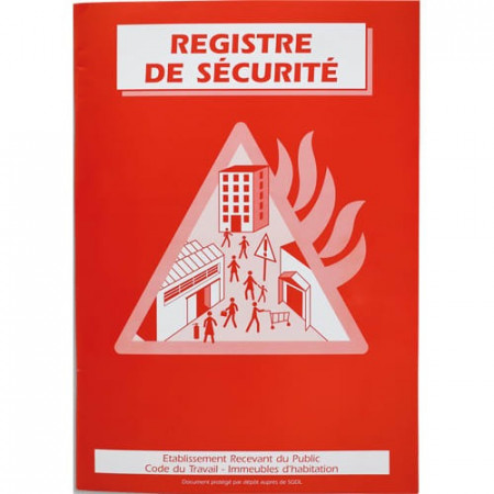 REGISTRE DE SECURITE A4 55P
