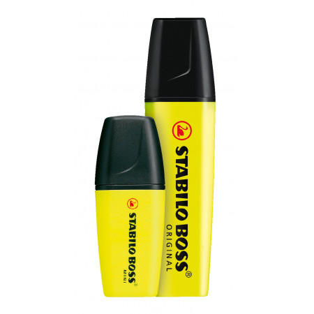 STABILO BOSS MINI JAUNE