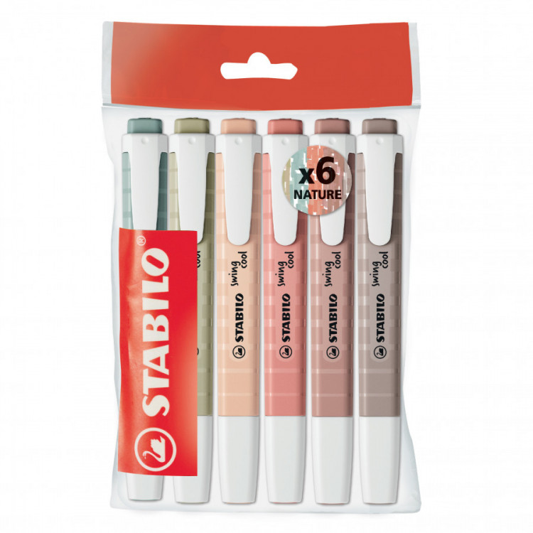 ECOPACK X6 STABILO SWING COOL NATURECOL