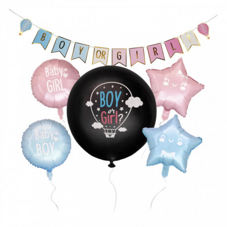 Kit feter sexe bébé rose/bleu on t'aime
