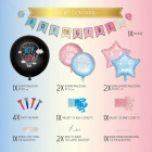 Kit feter sexe bébé rose/bleu on t'aime