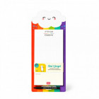 BLOC-NOTES MAGN. 60F DON'T FORGET RAINBOW