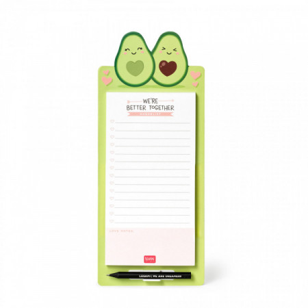 BLOC-NOTES MAGN. 60F DON'T FORGET AVOCADO