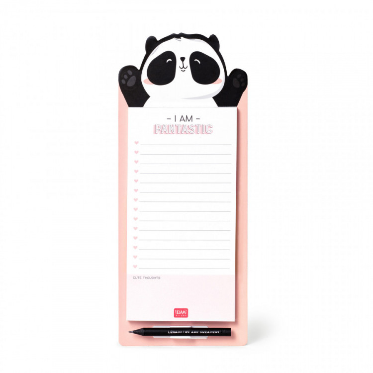 BLOC-NOTES MAGN. 60F DON'T FORGET PANDA