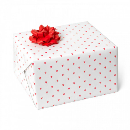 PAPIER CADEAU CŒUR