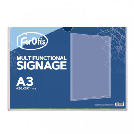SIGNAL. MULTIF. A3 420X297MM TRANSP