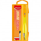 COMPAS STUDY NEON + ETUI MINE BOITE CD