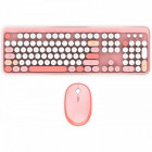 COMBO SANS FIL CLAVIER + SOURIS PURE ROSE