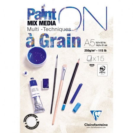 BLOC PAINTON A GRAIN A5 250G 15F