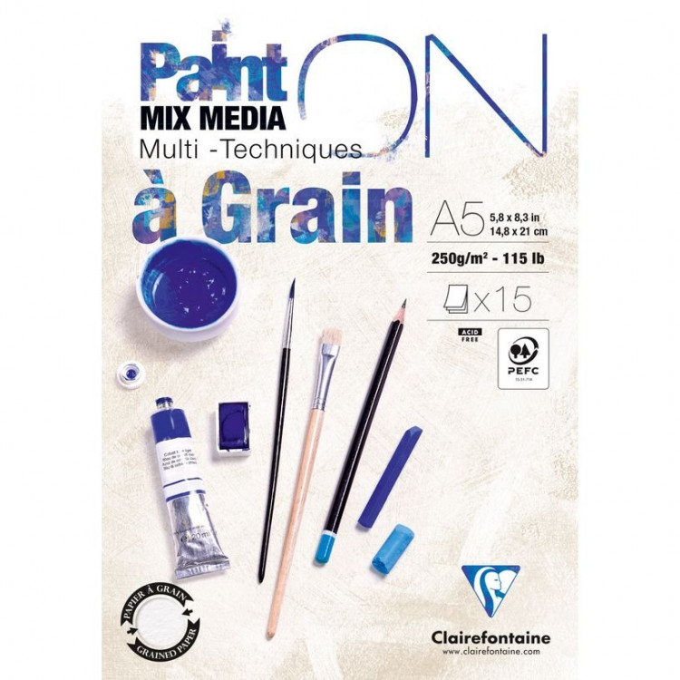 BLOC PAINTON A GRAIN A5 250G 15F