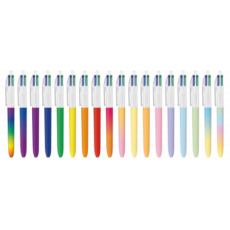 STYLO BIC 4 COULEURS BIC LE BAR COLLECTION ASSORTIE