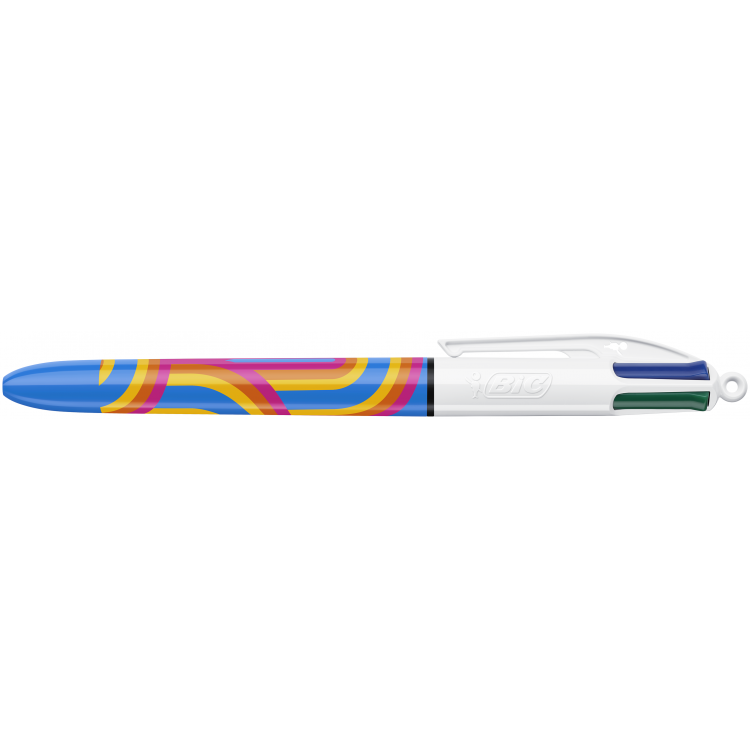 STYLO BIC 4 COULEURS design LineBlue PTE 1mm