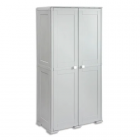 Armoire haute 2 portes avec emplacement balai