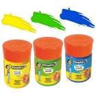 Kit créatif Dinosaures pour enfants – 4 figurines 3D à décorer avec P’tits Pots de gouache et gommettes
