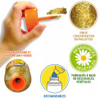 Kit trousse créative Noël – 8 suspensions à décorer avec peinture et gommettes pailletées