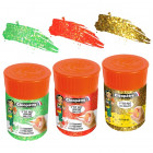 Kit trousse créative Noël – 8 suspensions à décorer avec peinture et gommettes pailletées