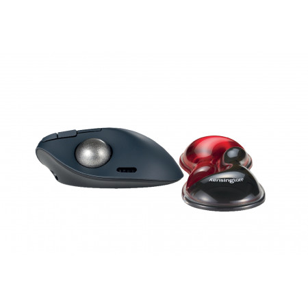 Repose-poignet SlimDuo Gel Trackball Rouge – Ergonomique, Ventilé et Design