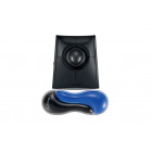 Repose-poignet SlimDuo Gel Trackball Bleu – Ergonomique, Ventilé et Durable