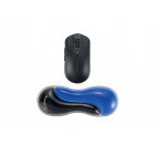 Repose-poignet SlimDuo Gel Trackball Bleu – Ergonomique, Ventilé et Durable