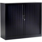 Armoire à rideaux basse 120x100 cm Anthracite
