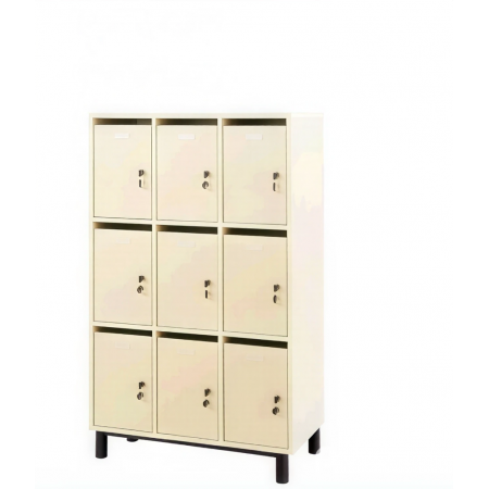 Meuble 9 cases pour professeurs – Sécurité et organisation optimales