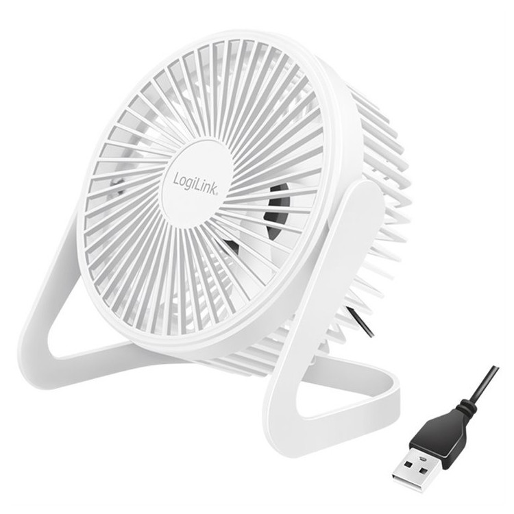 Ventilateur de bureau USB 15 cm – Compact, silencieux & pratique