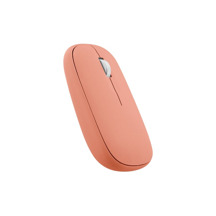 Souris sans fil DUAL CONNECT rouge – Élégante, polyvalente et éco-énergétique
