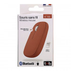 Souris sans fil DUAL CONNECT rouge – Élégante, polyvalente et éco-énergétique