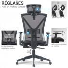 FAUTEUIL BUREAU OLMAN