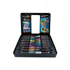 Mallette POSCA - Coffret 20 marqueurs multicolores