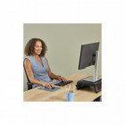 REPOSE-POIGNETS CLAVIER COMPACT BLEU GRIS