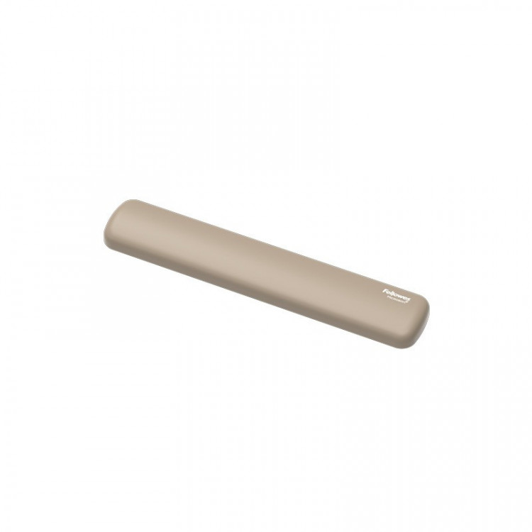 Repose-poignets Clavier Compact - Sable - Silicone Anti-bactérien - Ergonomique