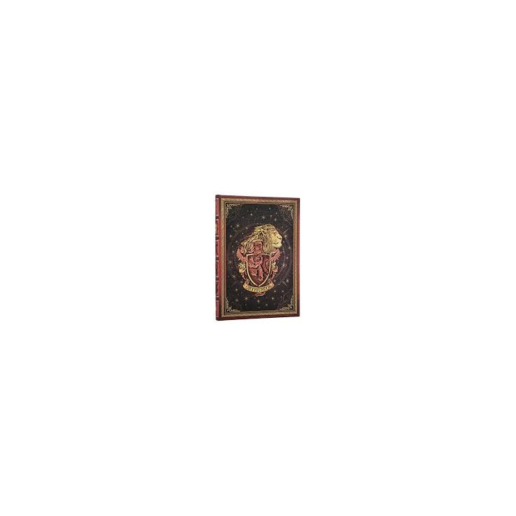 Carnet Gryffondor Harry Potter - Couverture rigide rouge - 144 pages