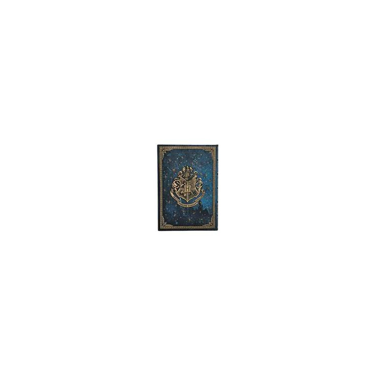 Carnet Légendes de Poudlard - Midi - Ligné - Couverture rigide bleue